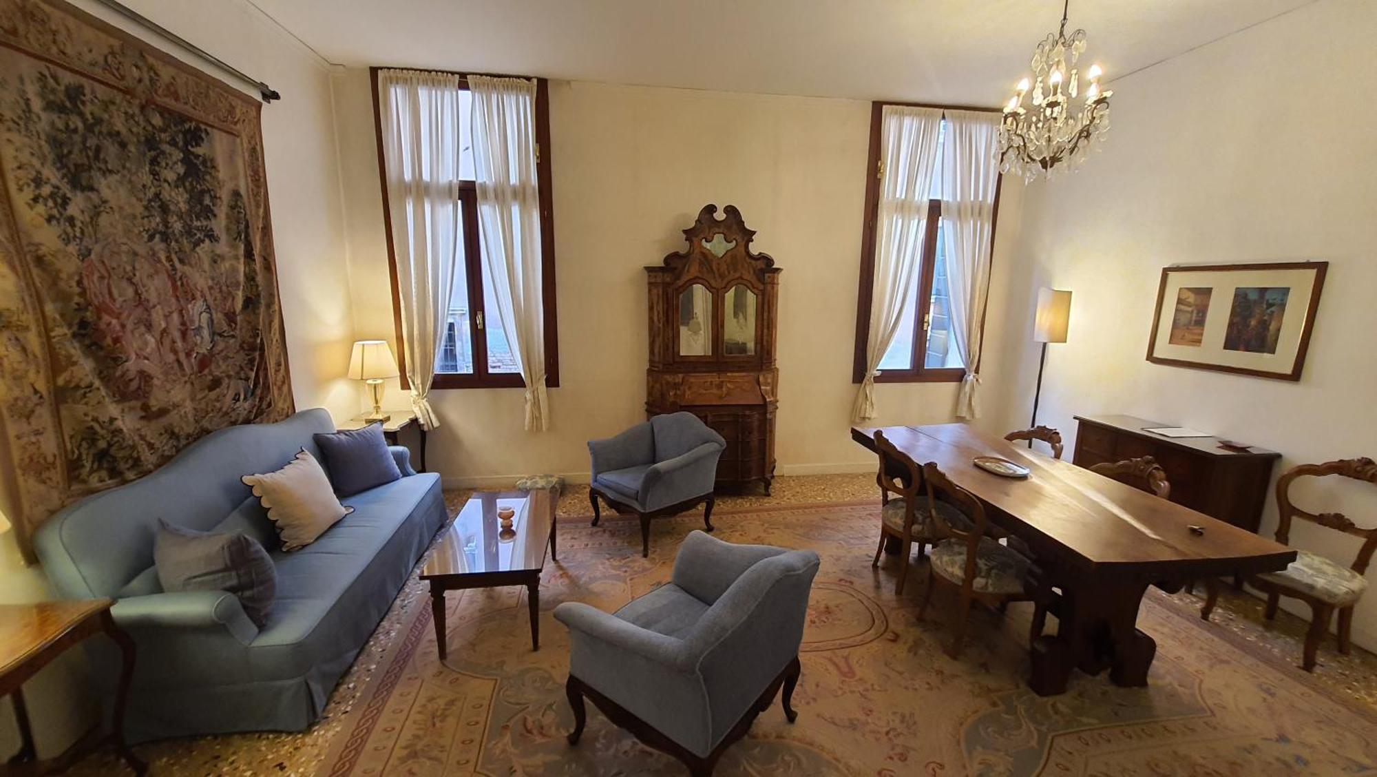 Three-Bedroom Apartment with Water View